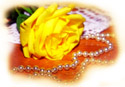 rose and pearls